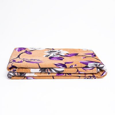 Custom printed discount muslin blanket wholesale